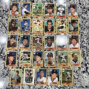 San Francisco Giants 1987 Topps Tiffany Cards Lot 29 Total Set Break‎